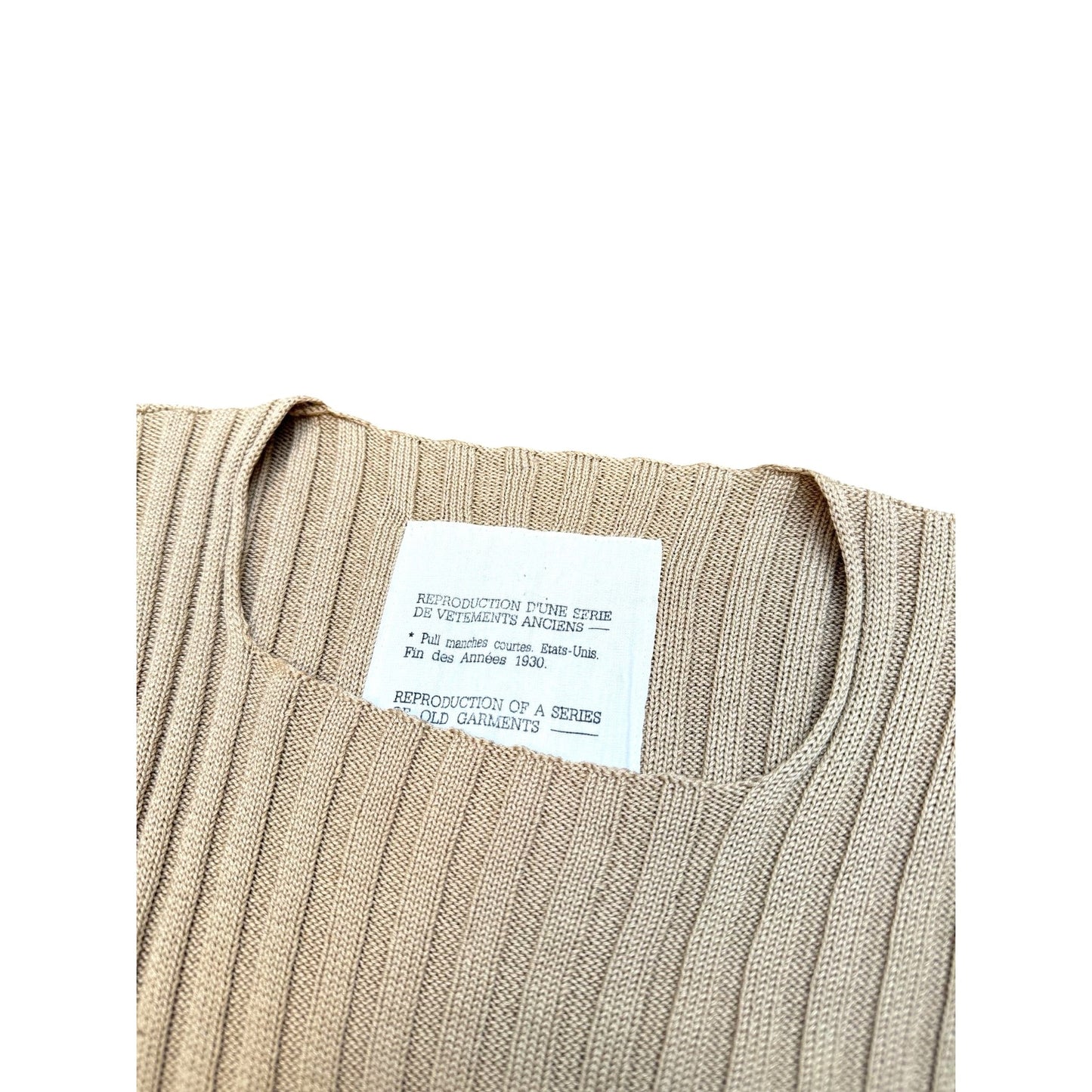 FW 1994 Puff Sleeve Sweater Reproduction of a series of old garments