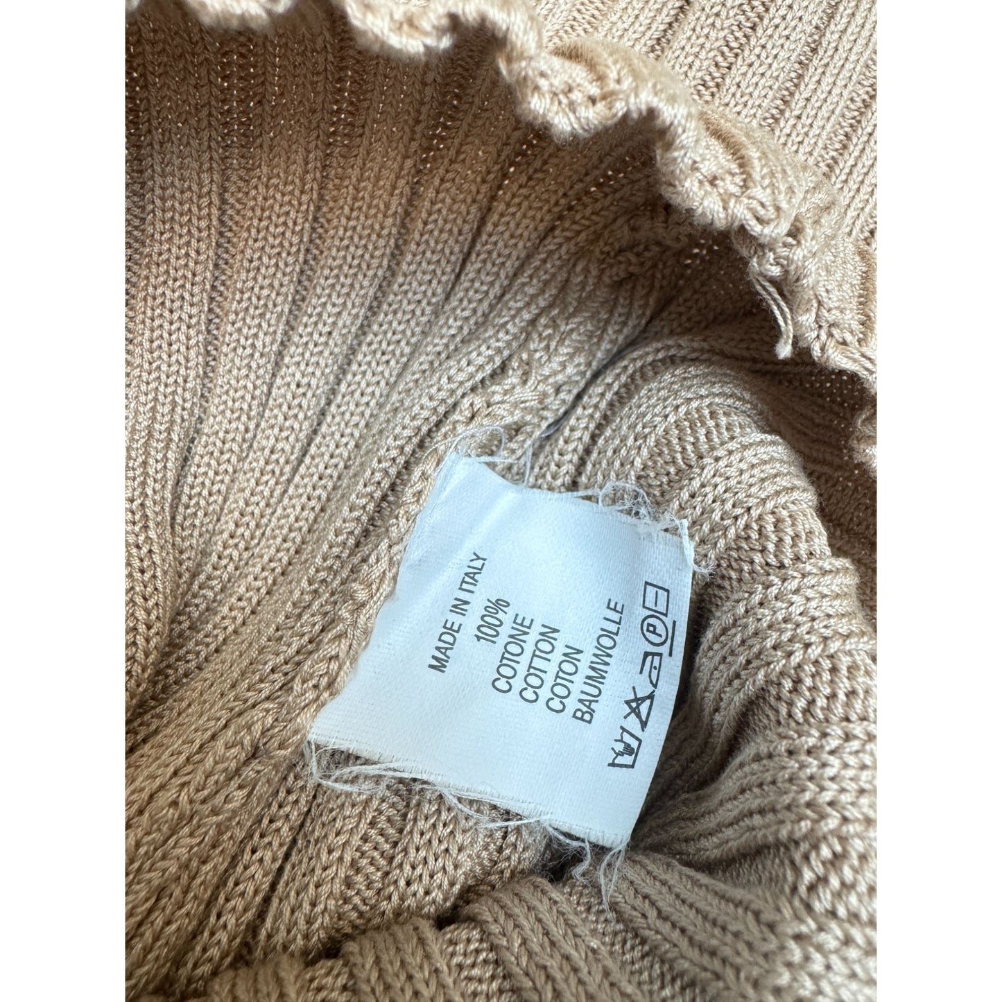 FW 1994 Puff Sleeve Sweater Reproduction of a series of old garments