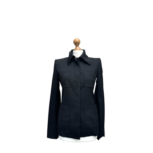 Yves Saint Laurent FW 2007 Black Safari-Inspired Jacket