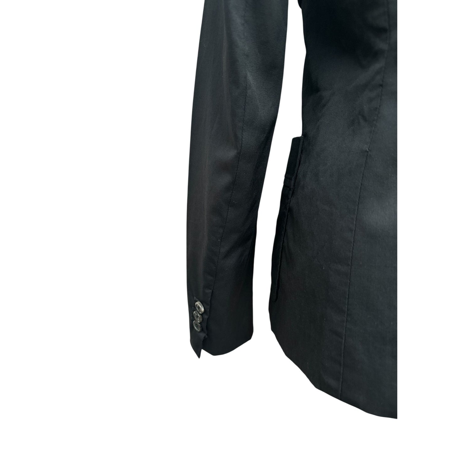 Yves Saint Laurent FW 2007 Black Safari-Inspired Jacket