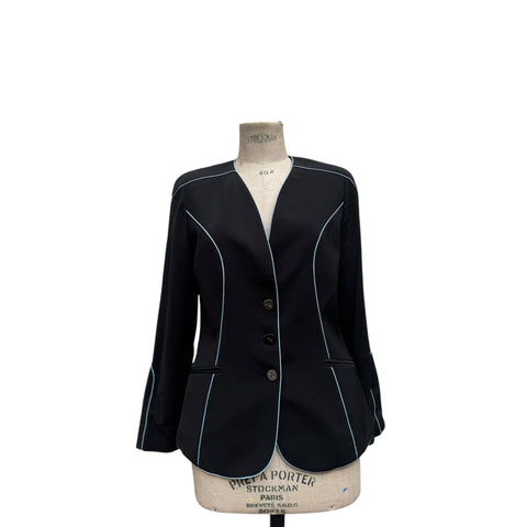 Vintage Black Blazer Jacket