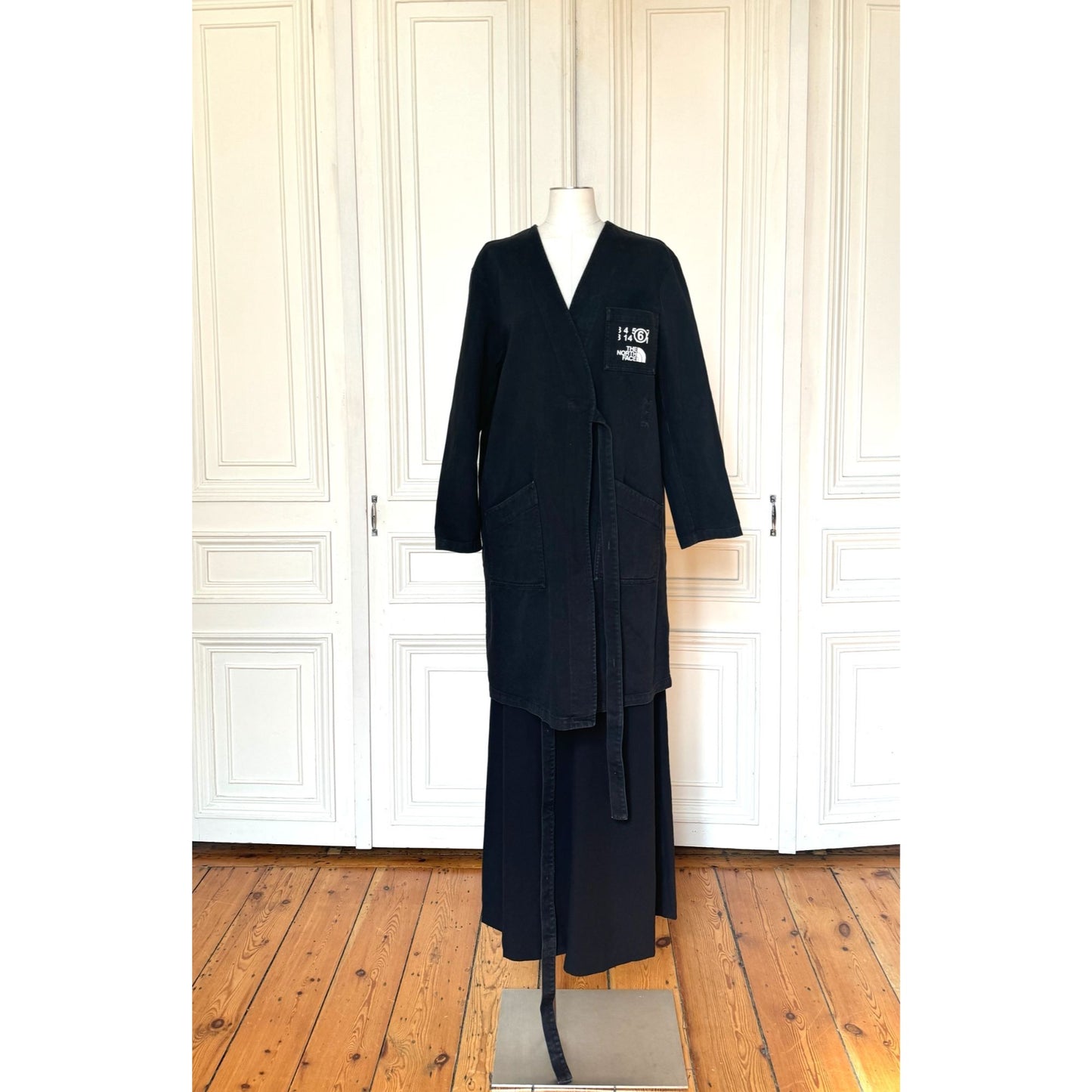 Maison Margiela x The North Face  Black Cotton Staff Lab Coat Size L