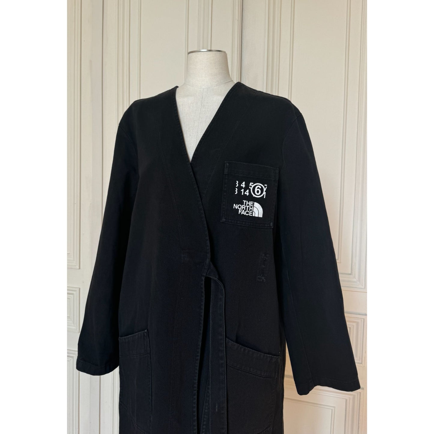 Maison Margiela x The North Face  Black Cotton Staff Lab Coat Size L
