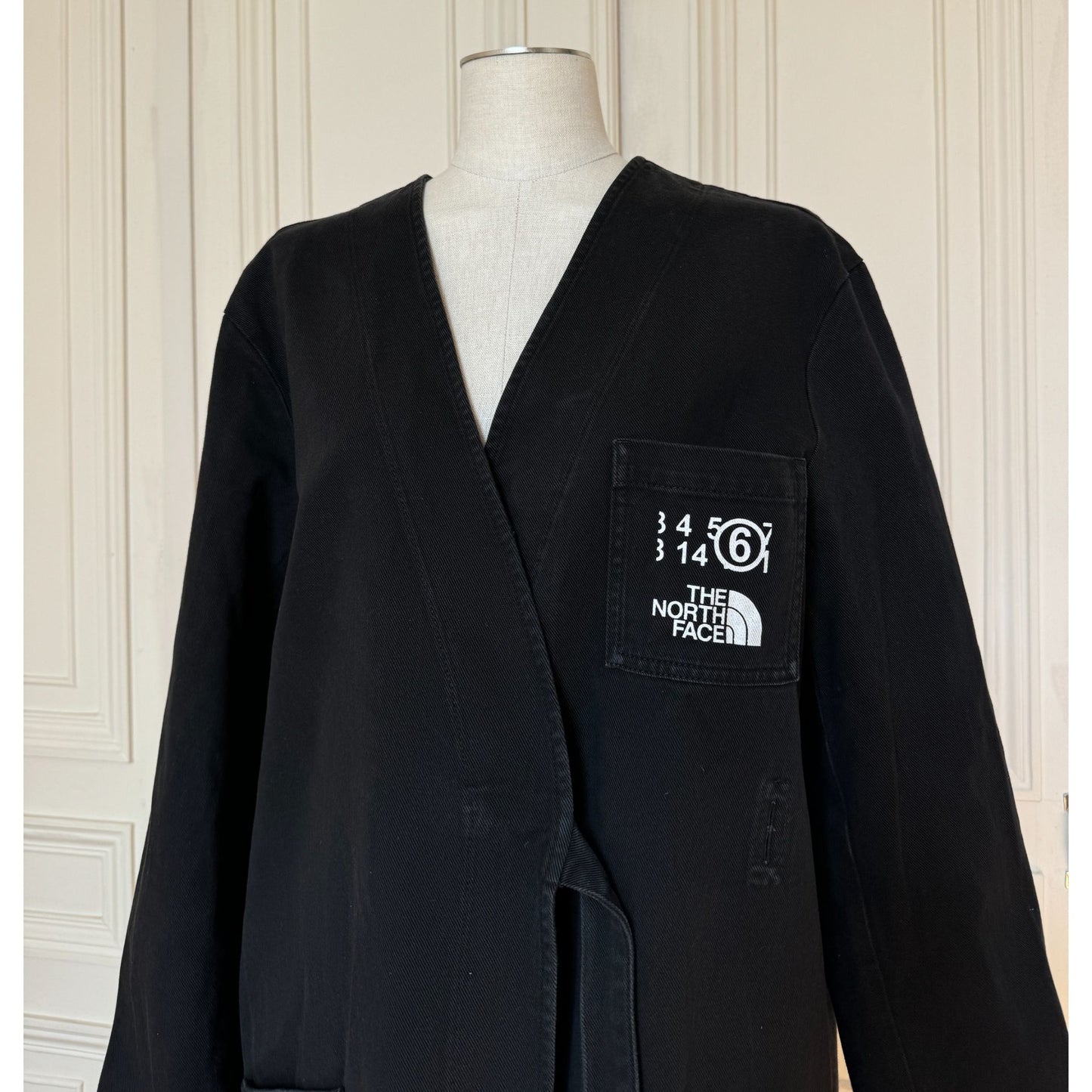 Maison Margiela x The North Face  Black Cotton Staff Lab Coat Size L