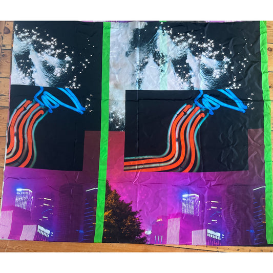 Dries Van Noten x Mika Ninagawa SS 2020 Photographic Cotton Fabric Panel