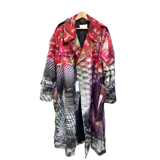 SS 2020 Runway Printed Trench Coat