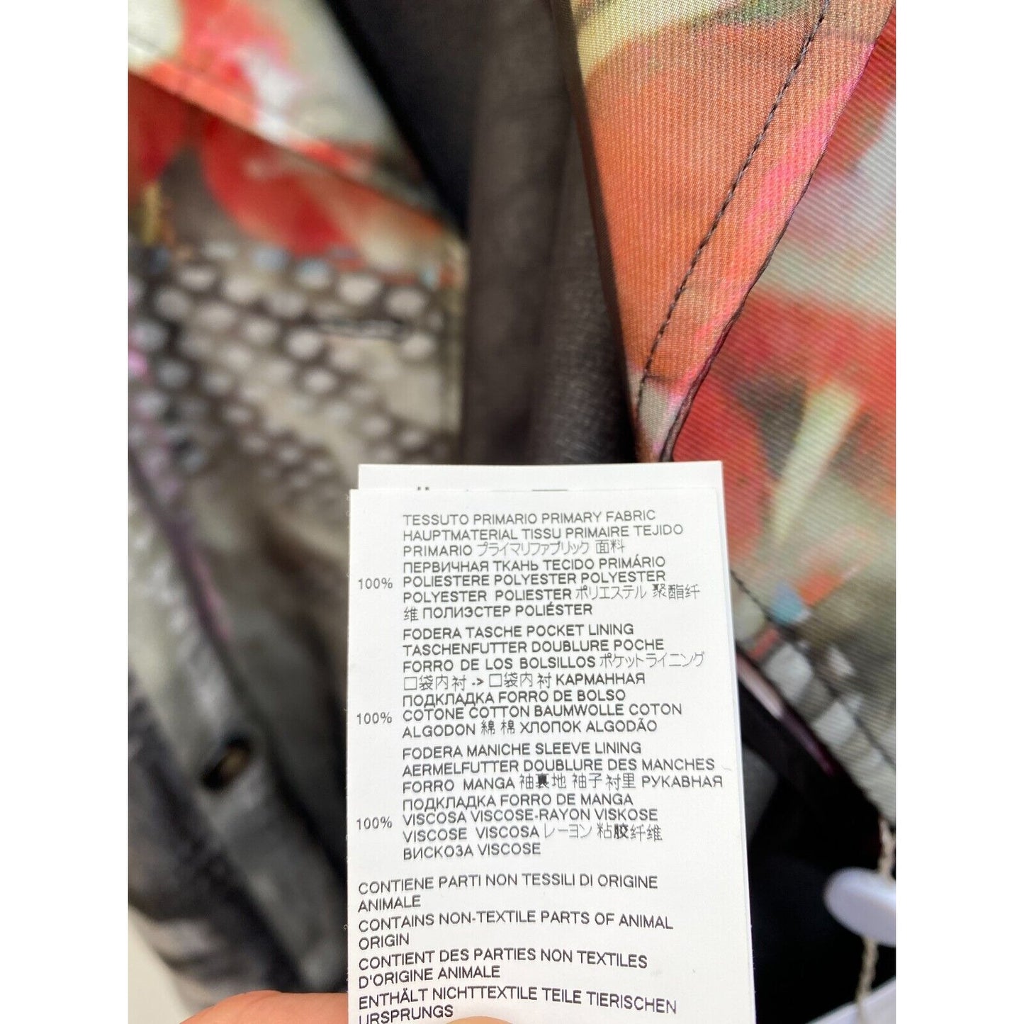 SS 2020 Runway Printed Trench Coat