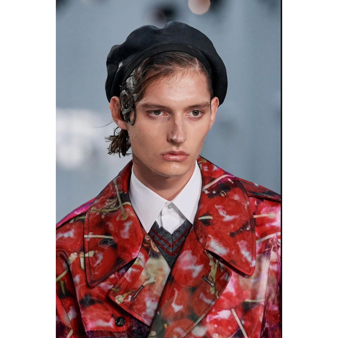 SS 2020 Runway Printed Trench Coat