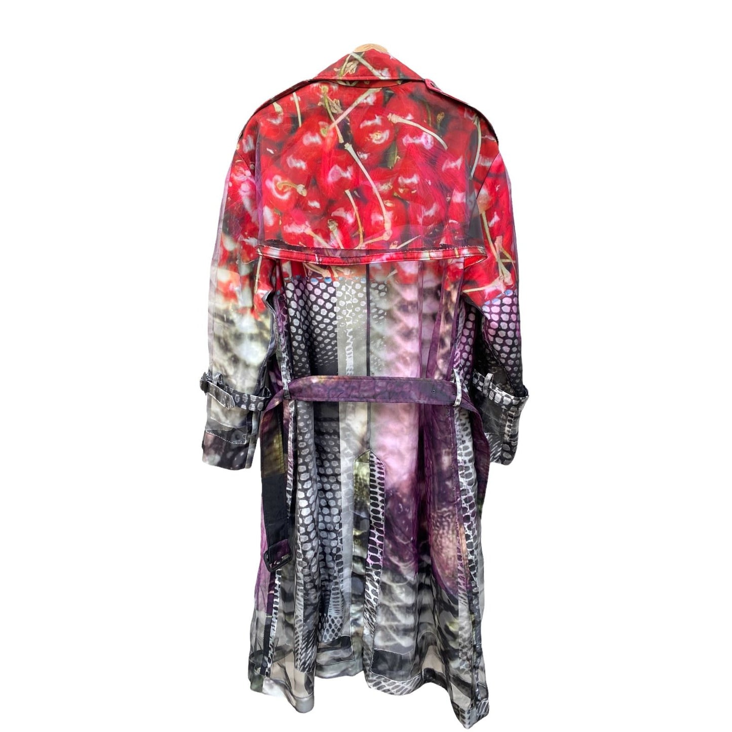 SS 2020 Runway Printed Trench Coat