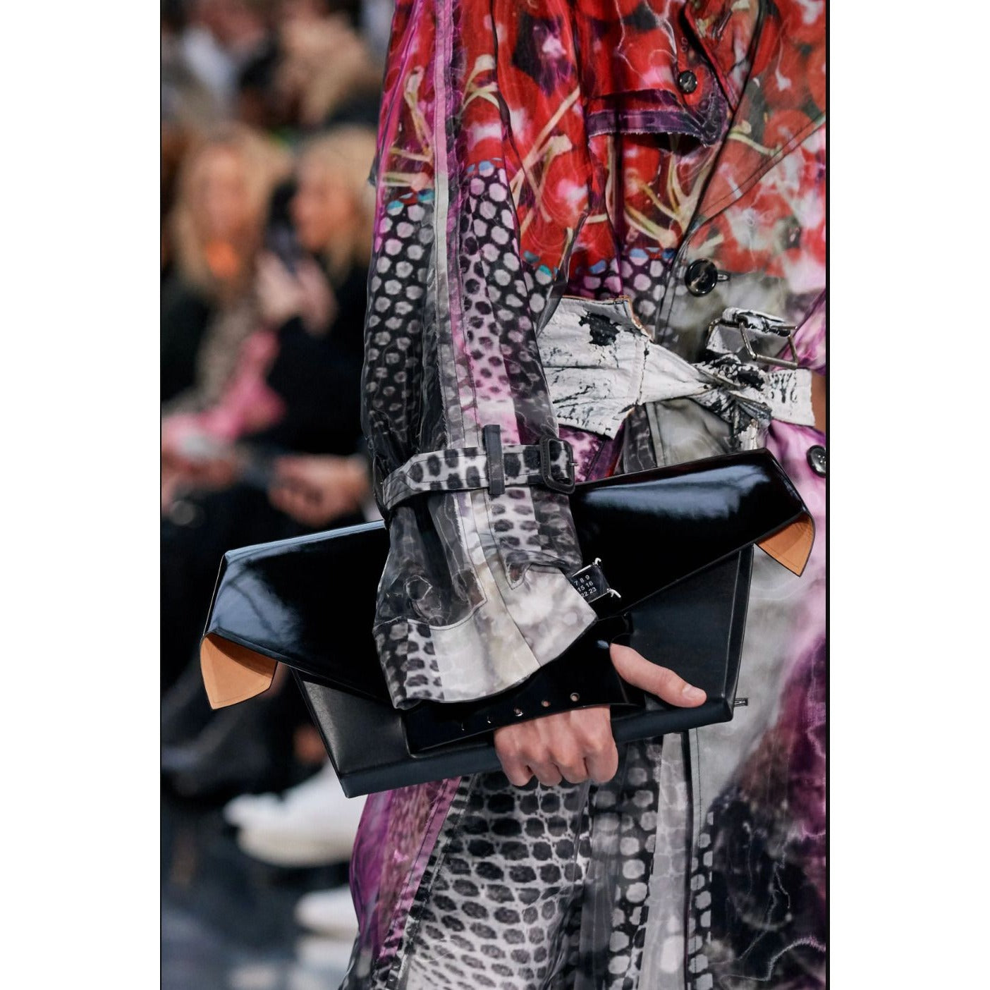 SS 2020 Runway Printed Trench Coat