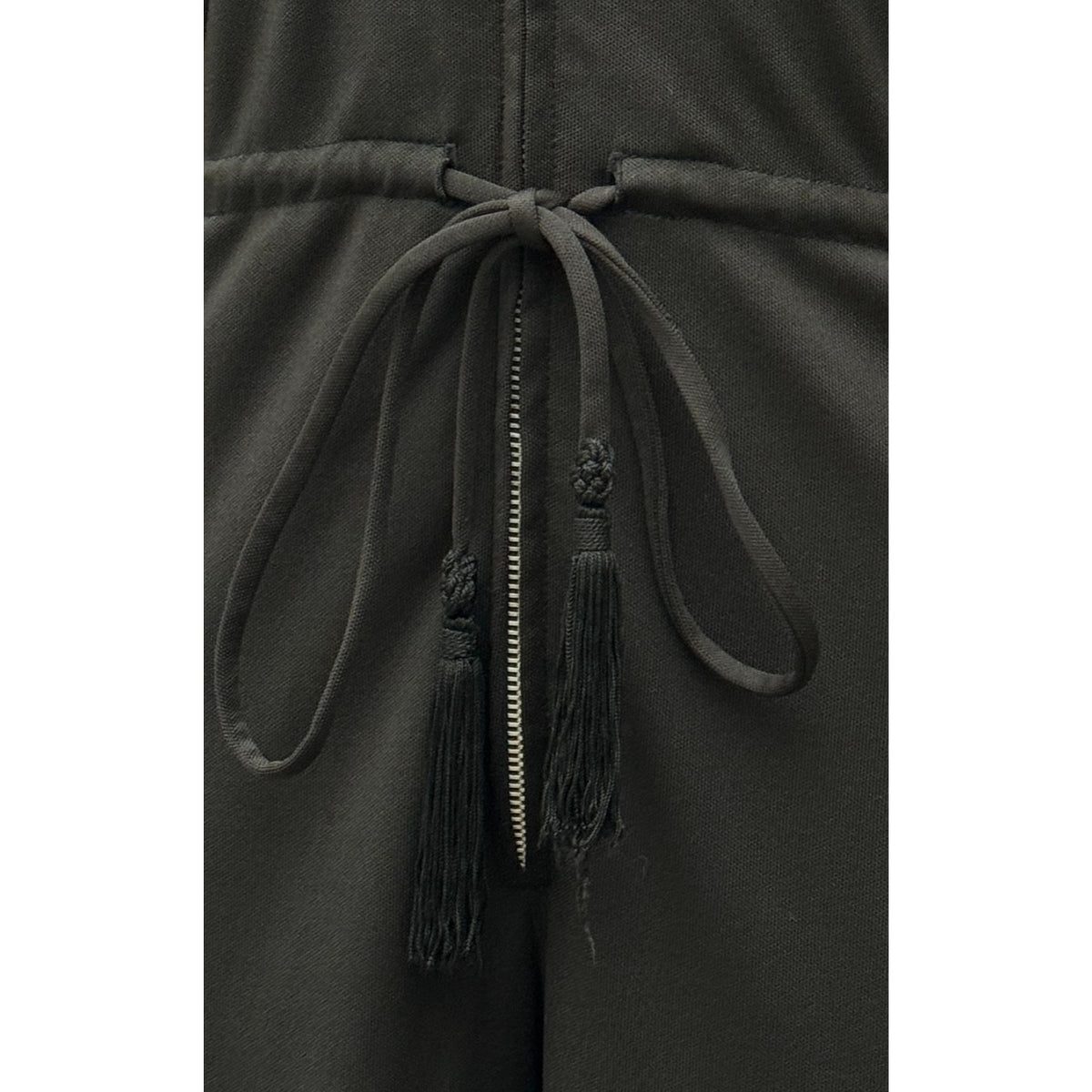 Spring/Summer 1975 Black Wool Tassel Jumpsuit