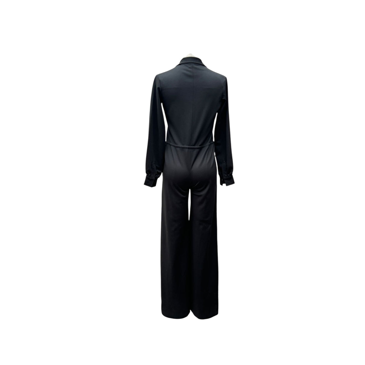 Spring/Summer 1975 Black Wool Tassel Jumpsuit