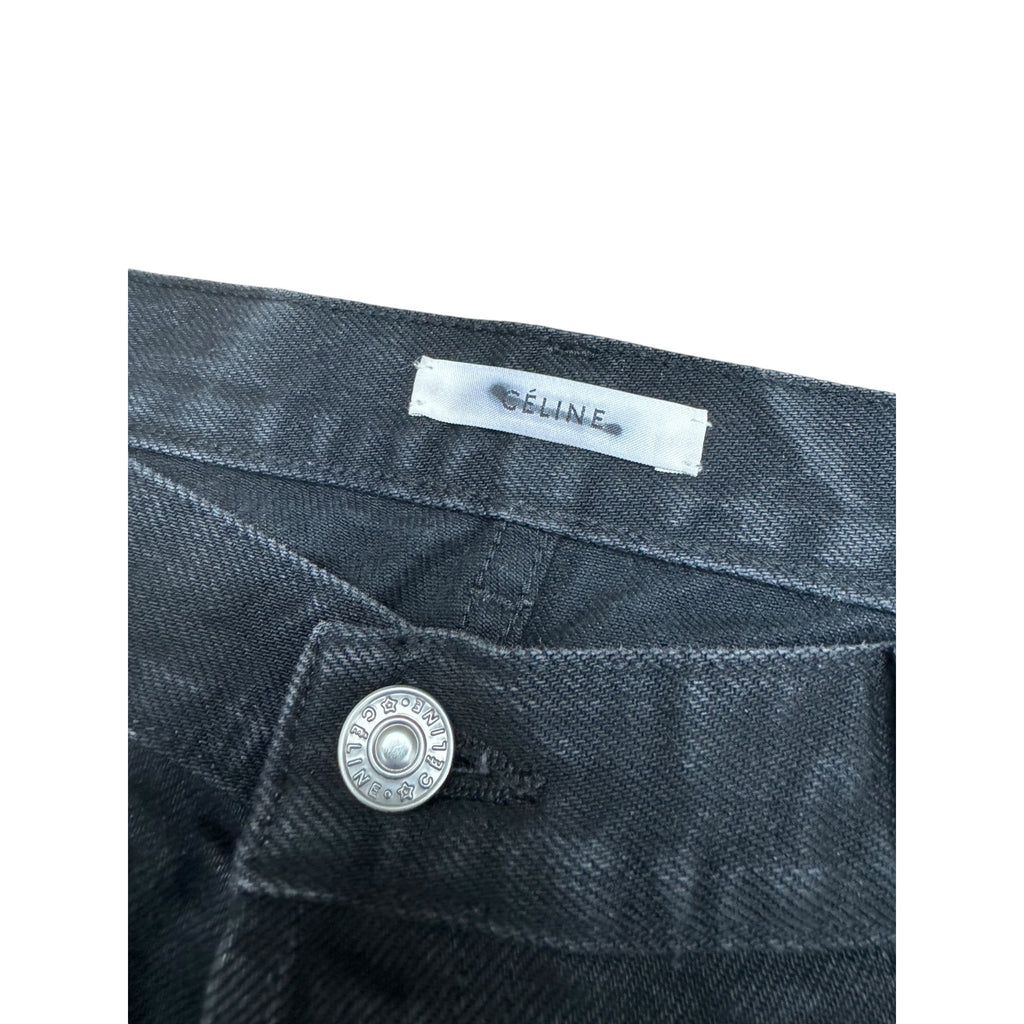 Phoebe Philo Black Denim jeans