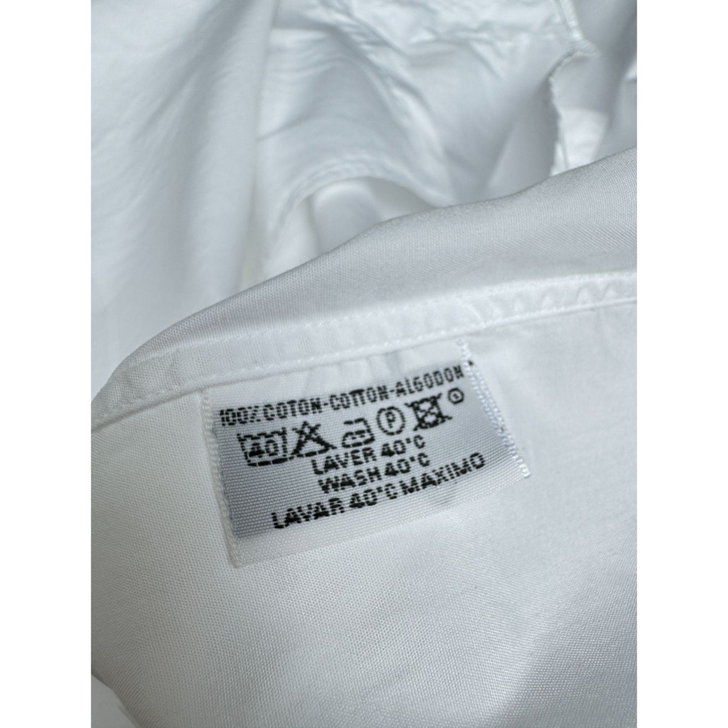 White Cotton Shirt 