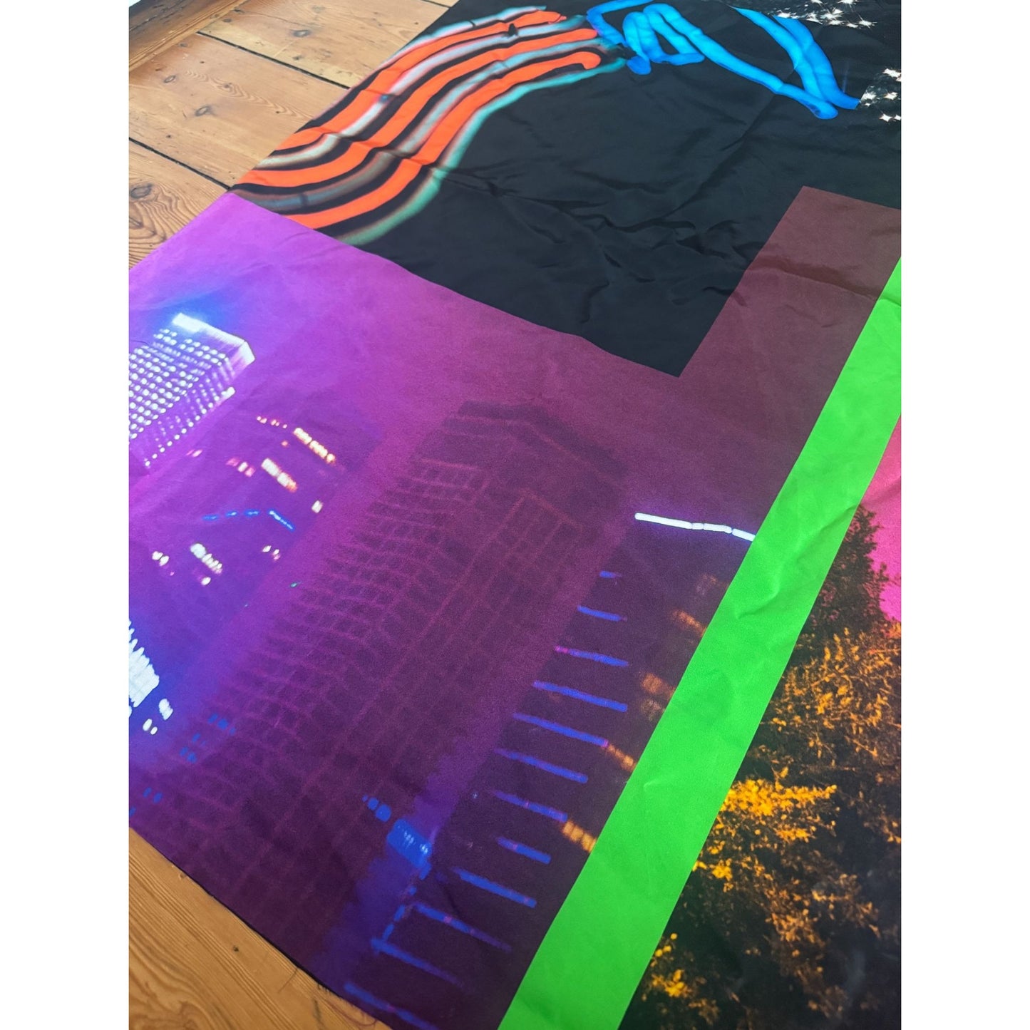 Dries Van Noten x Mika Ninagawa  SS 2020 Photographic Cotton Fabric Panel