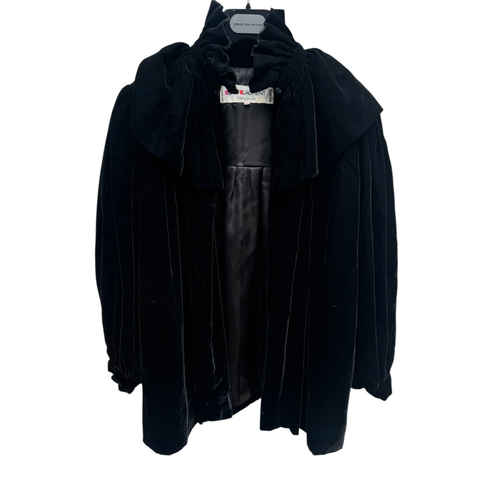 Yves Saint Laurent 1970s Victorian Velvet Jacket