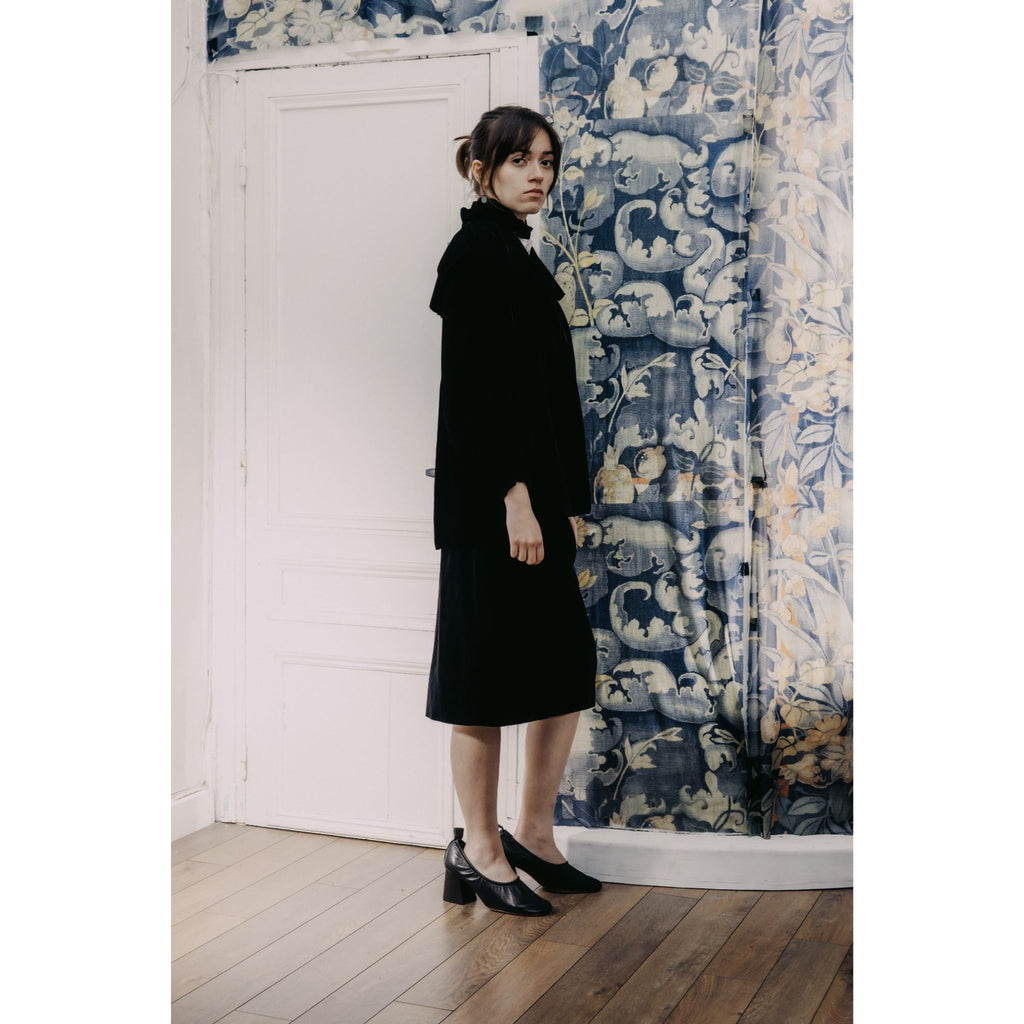 Yves Saint Laurent 1970s Victorian Velvet Jacket