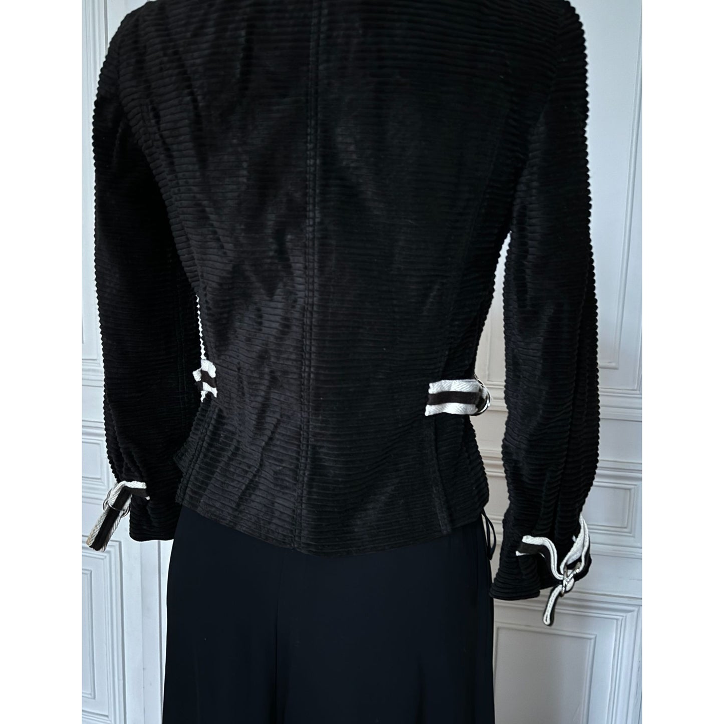 1970s Black Corduroy Jacket