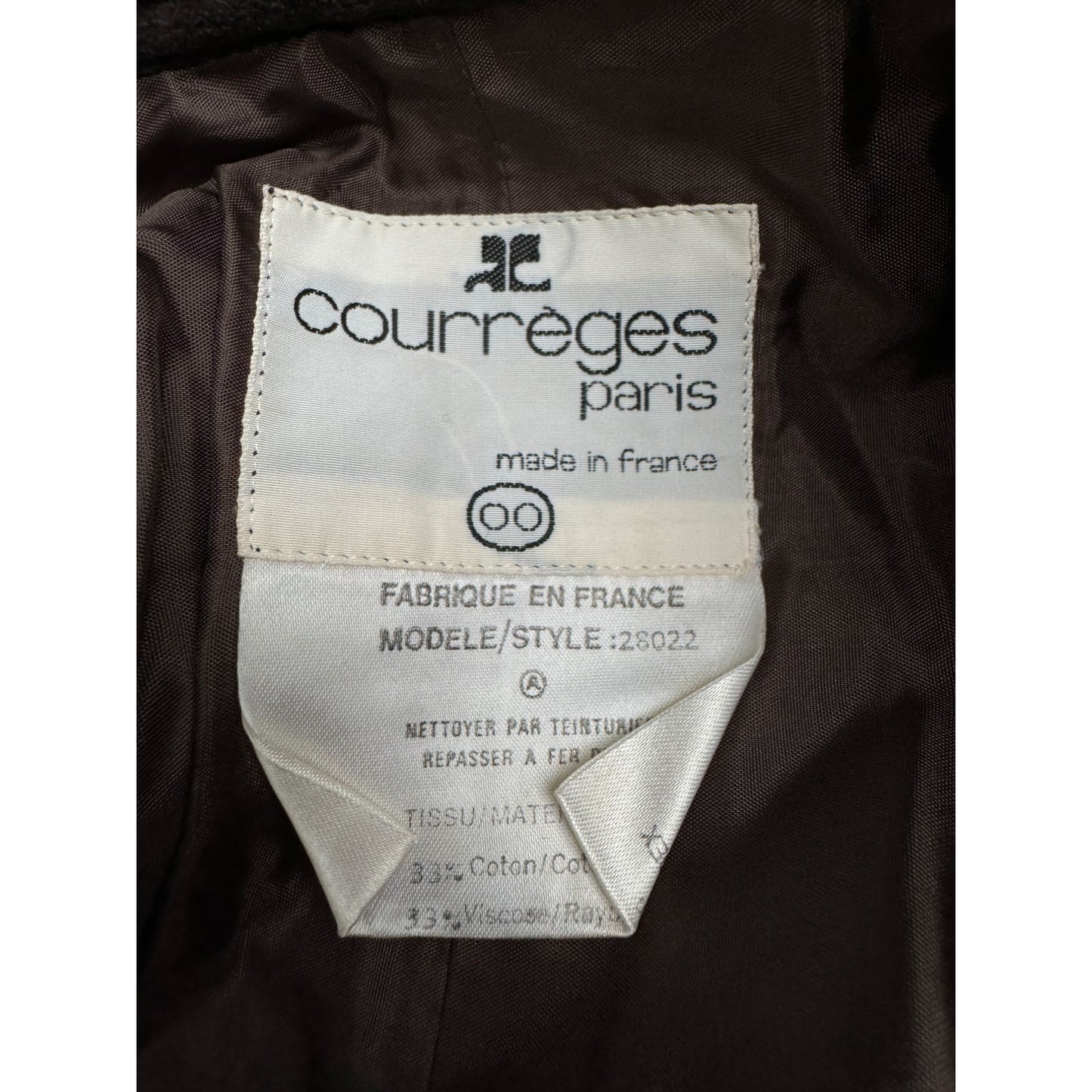 1970s Black Corduroy Jacket