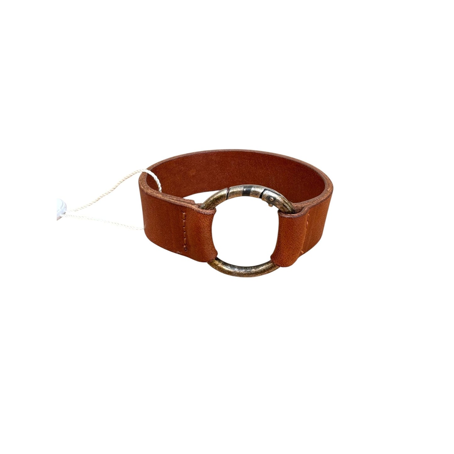 Brown Leather Bracelet Size M