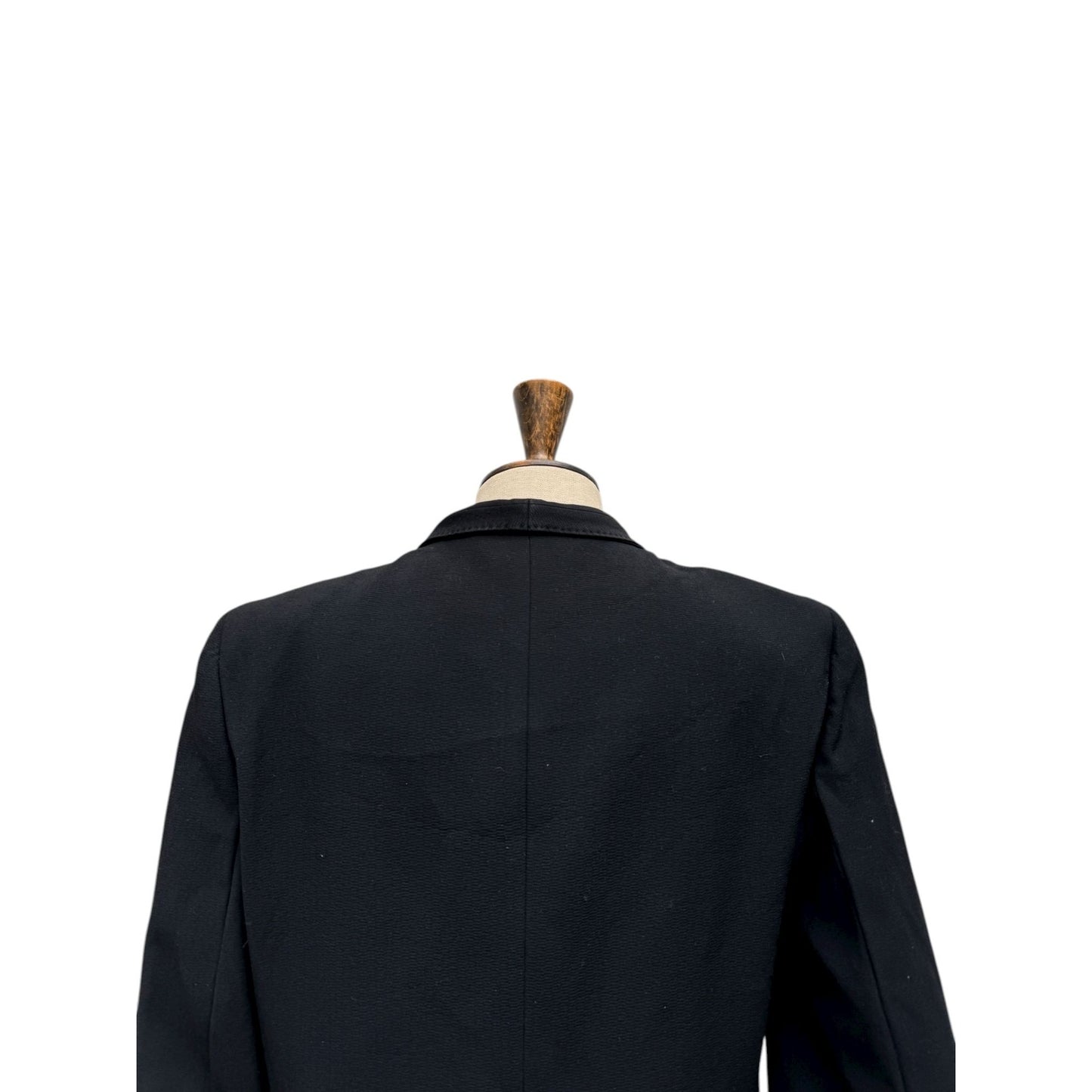 Jean Paul Gaultier Black Silk Blazer Jacket 