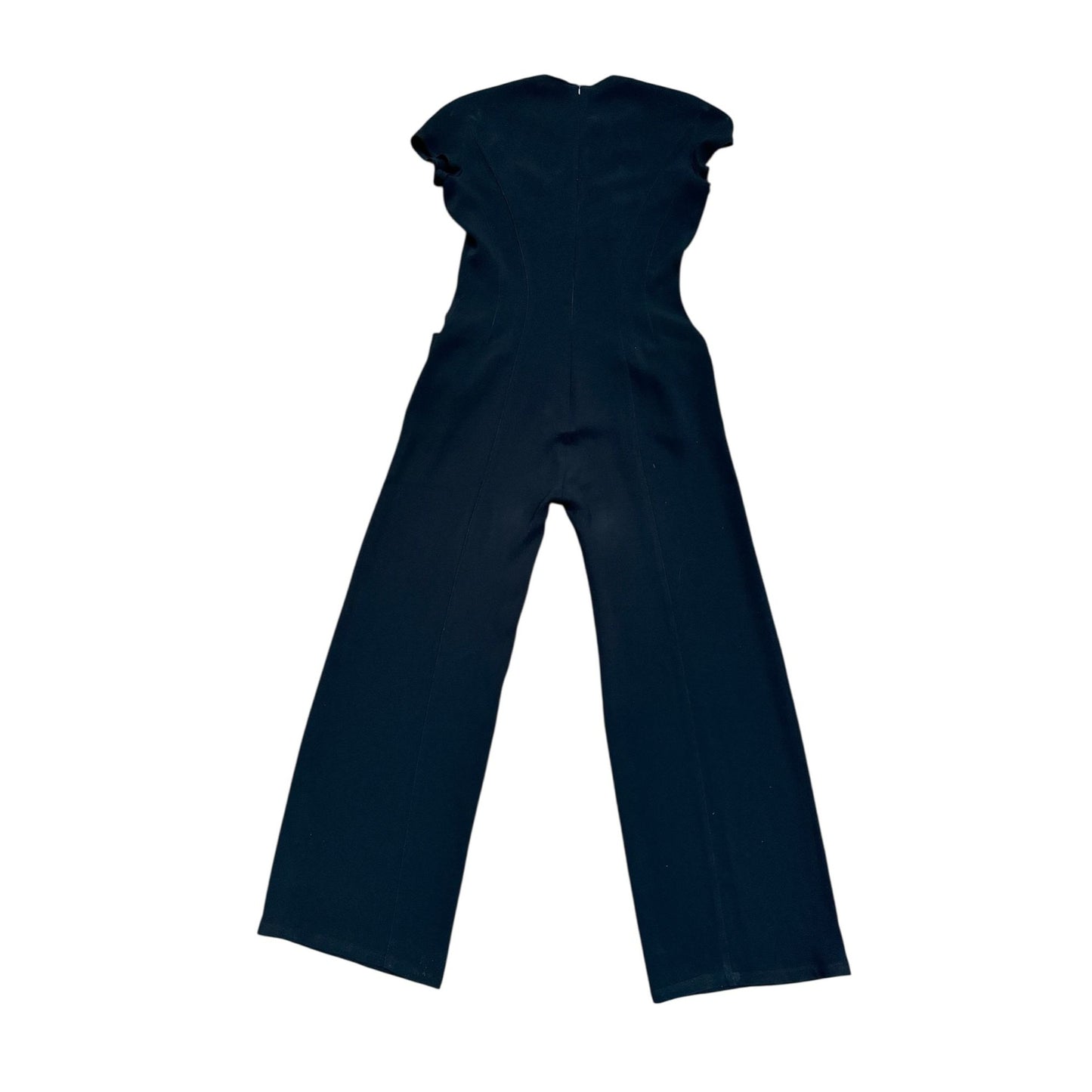 1990s Black Wide-Leg Jumpsuit