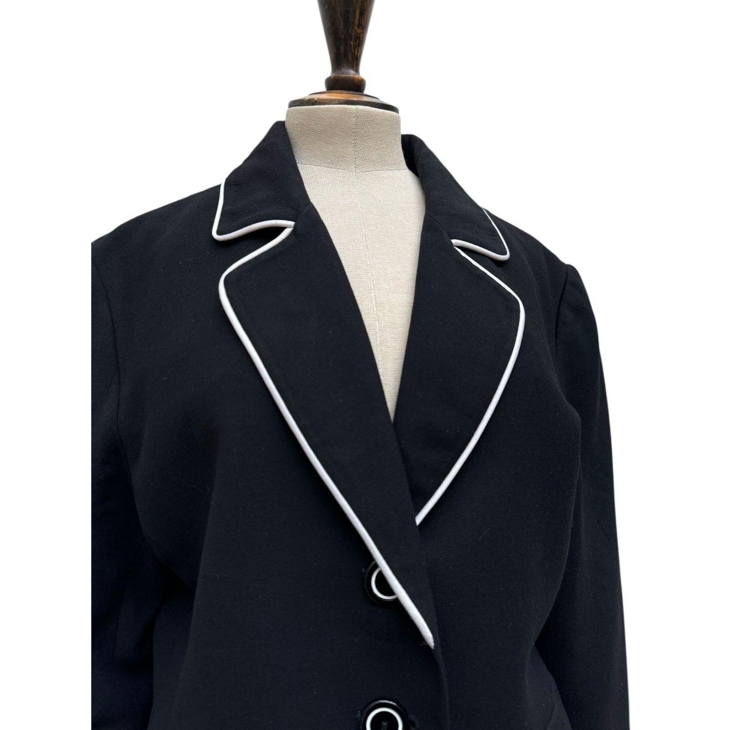 Spring 1996 Black Blazer Jacket