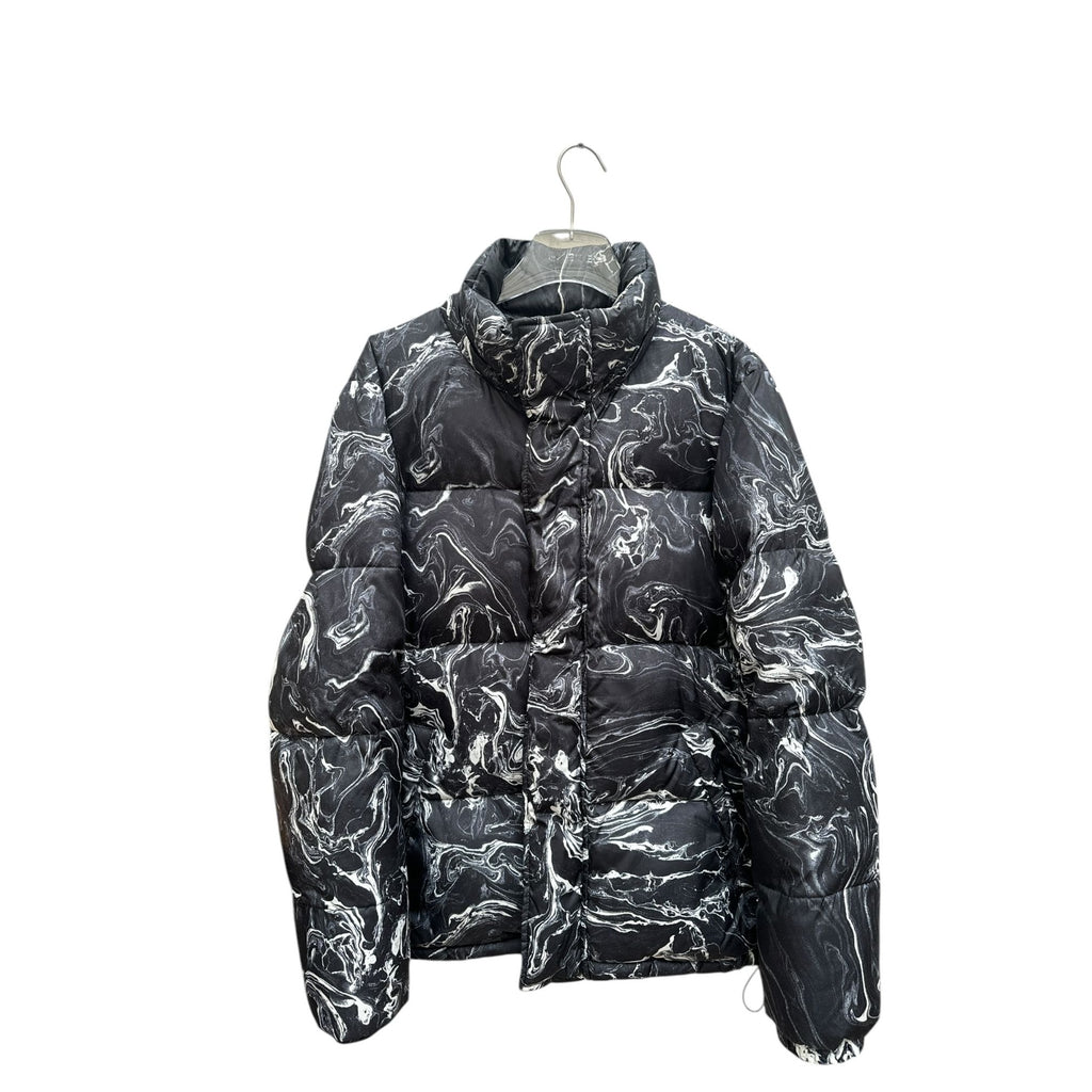 Smoked Marble Puffer Jacket