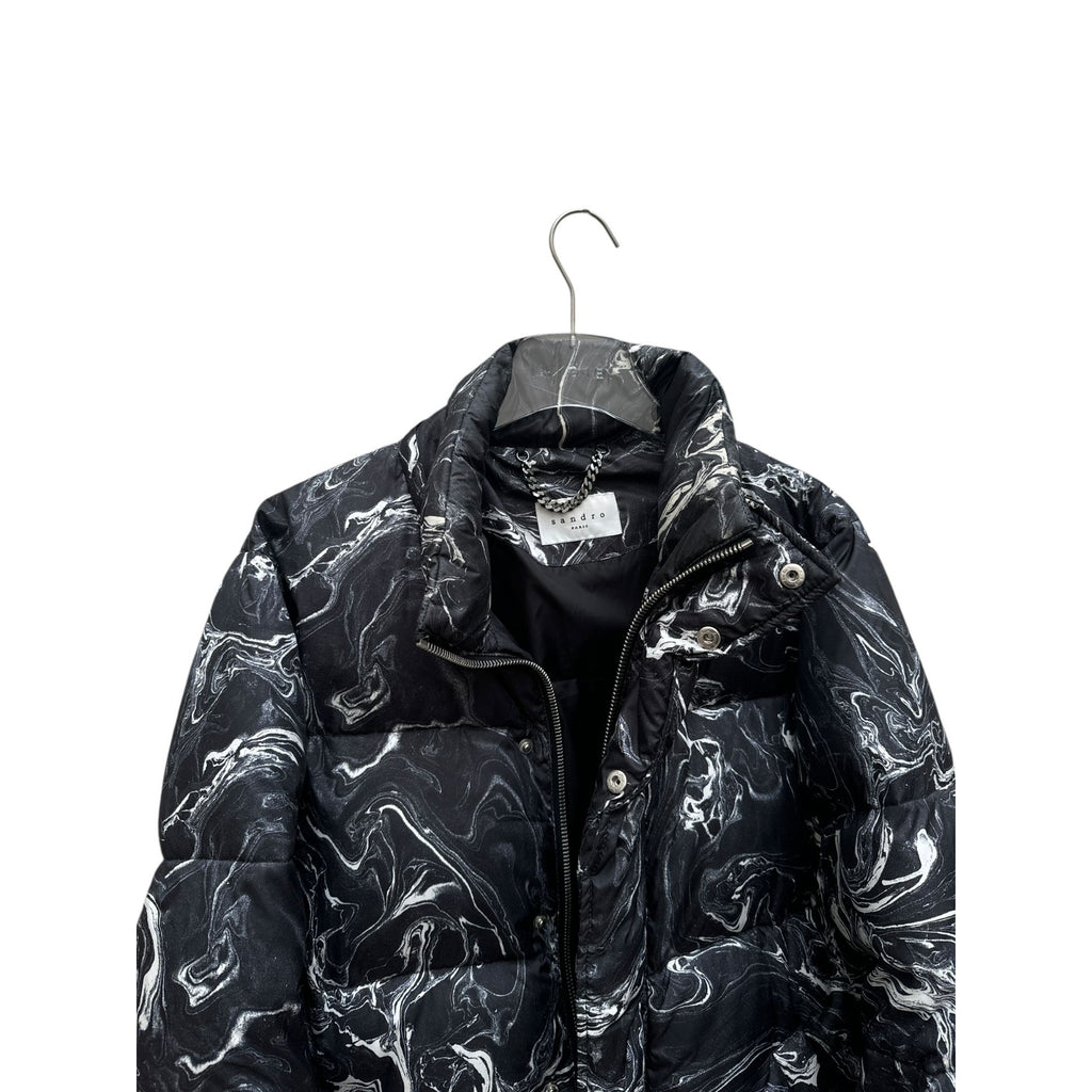 Smoked Marble Puffer Jacket