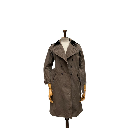 1960s Brown Trench Coat 