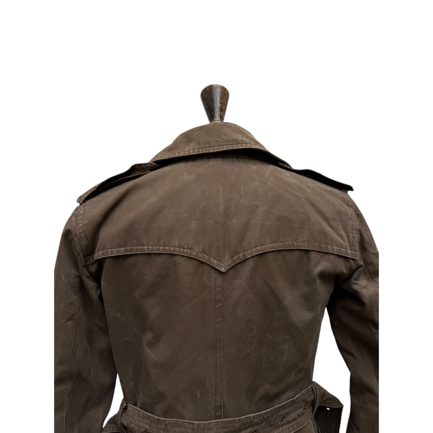 1960s Brown Trench Coat 