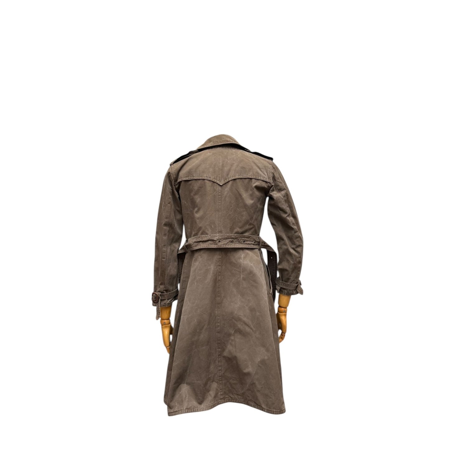 1960s Brown Trench Coat 