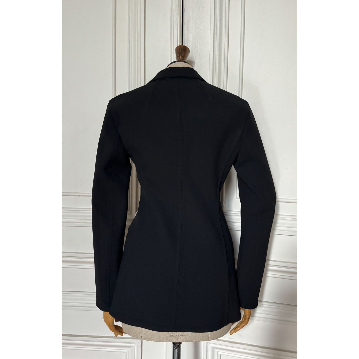 SS 2016 Black Wool Blazer Jacket