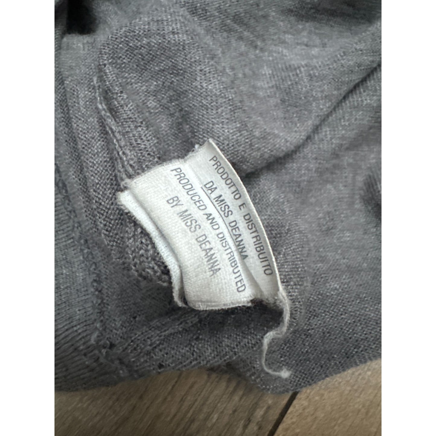 FW 1996 Grey Pure Wool Maxi Skirt