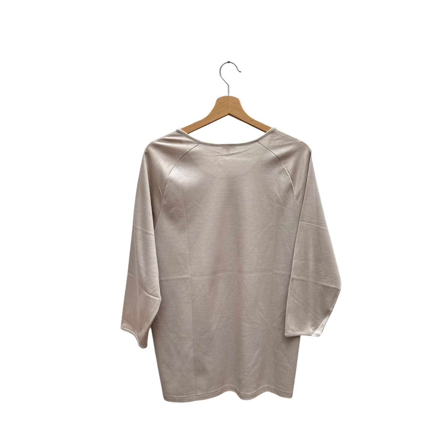 Martin Margiela Grey Long-Sleeve Knit Top 