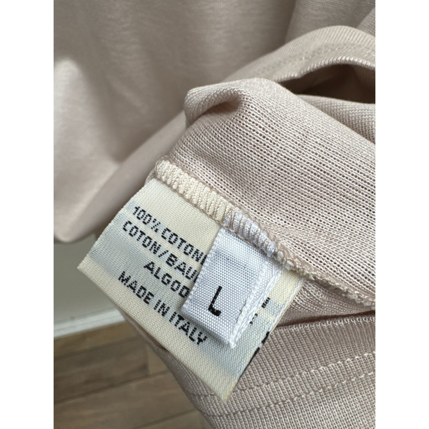Martin Margiela Grey Long-Sleeve Knit Top 