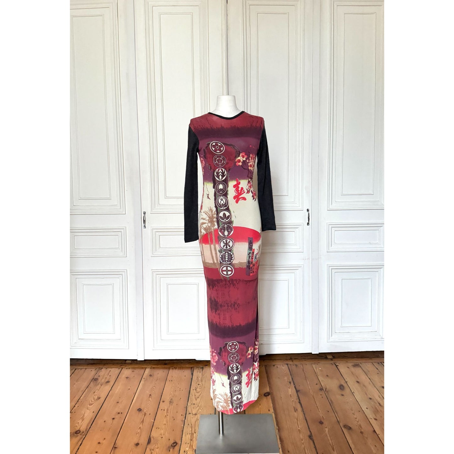 SS 1999 Chinese Print Dress