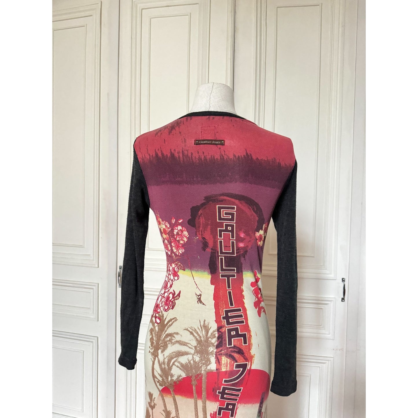 SS 1999 Chinese Print Dress
