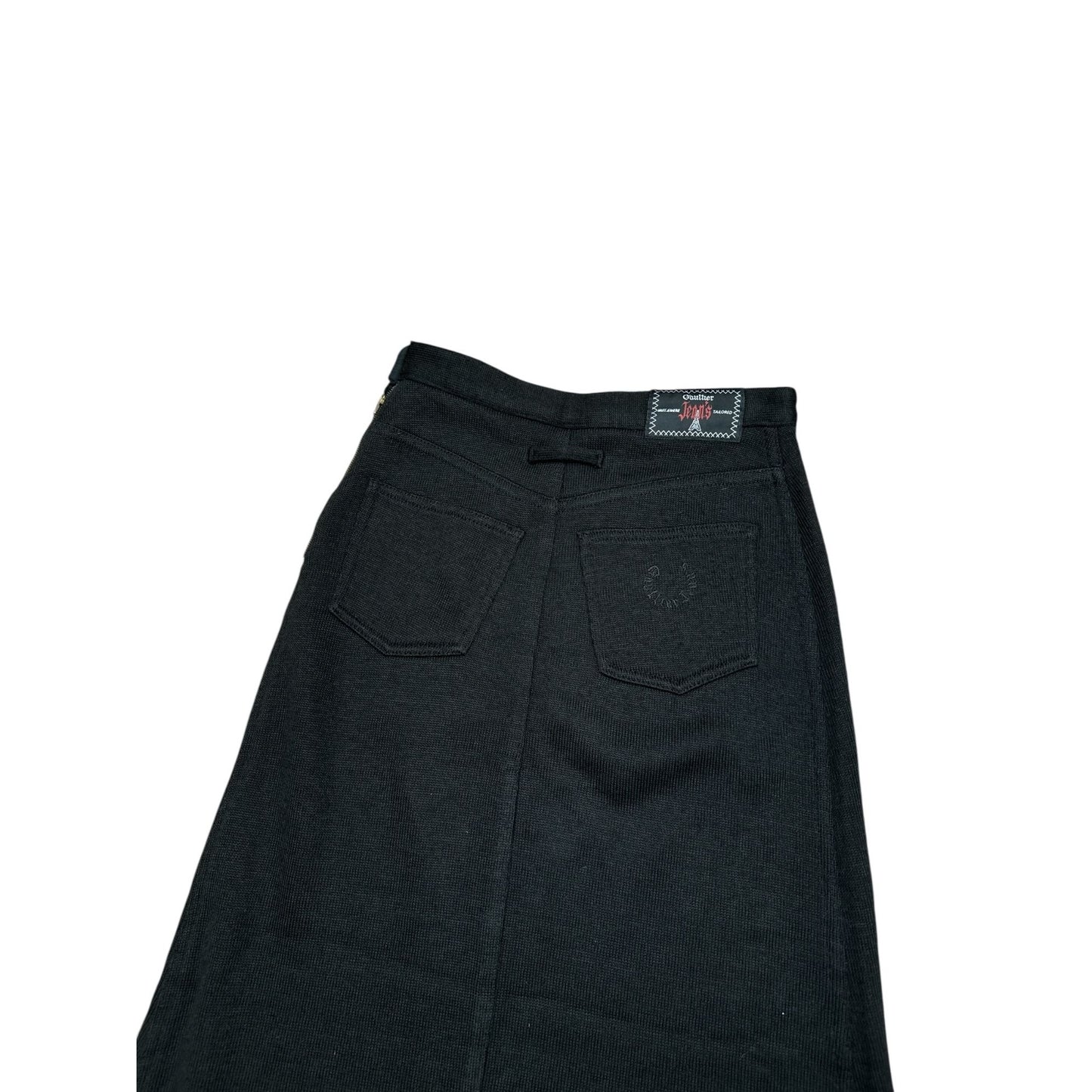 Vintage Black Maxi Skirt 