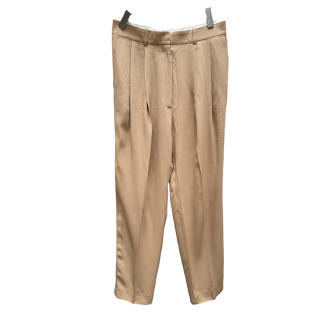 Phoebe Philo Beige Silk Wide Pants  Size 40 fits US 30