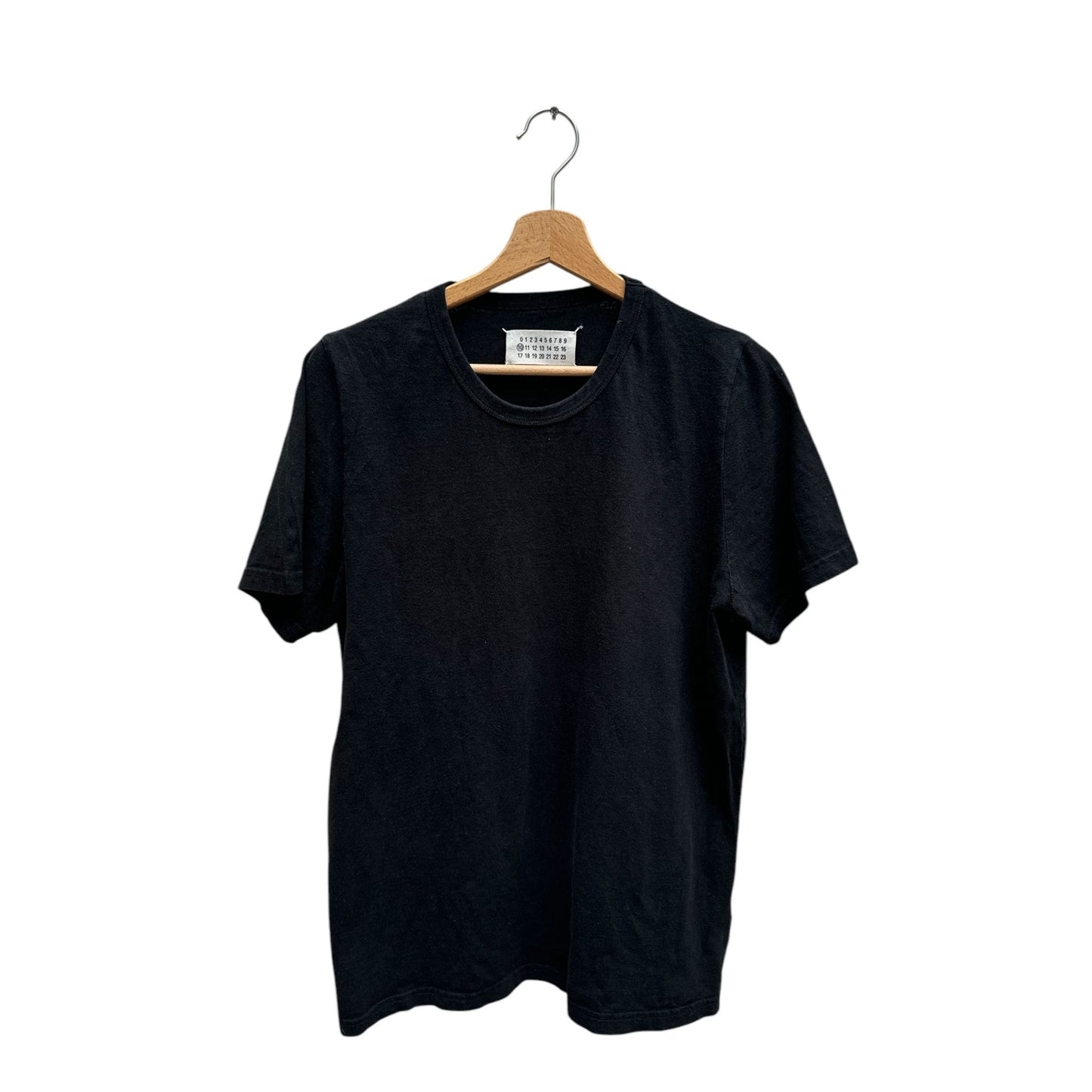 Black Numbers Lines T-shirt