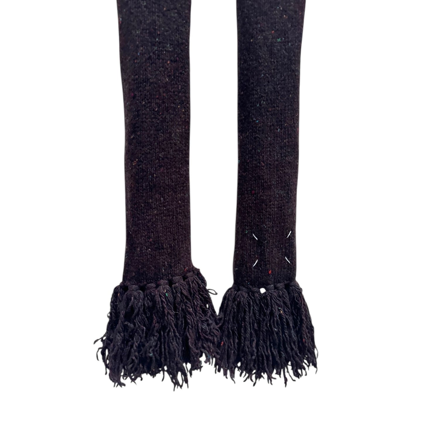 FW 2008 Brown Wool Oversized Scarf