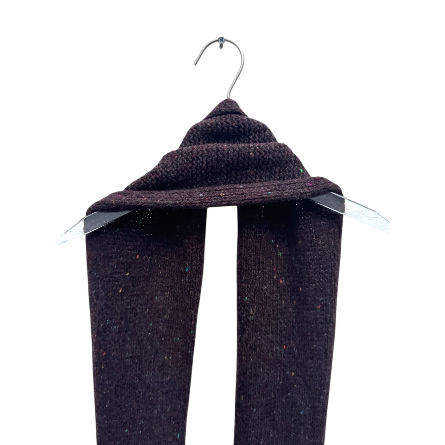 FW 2008 Brown Wool Oversized Scarf