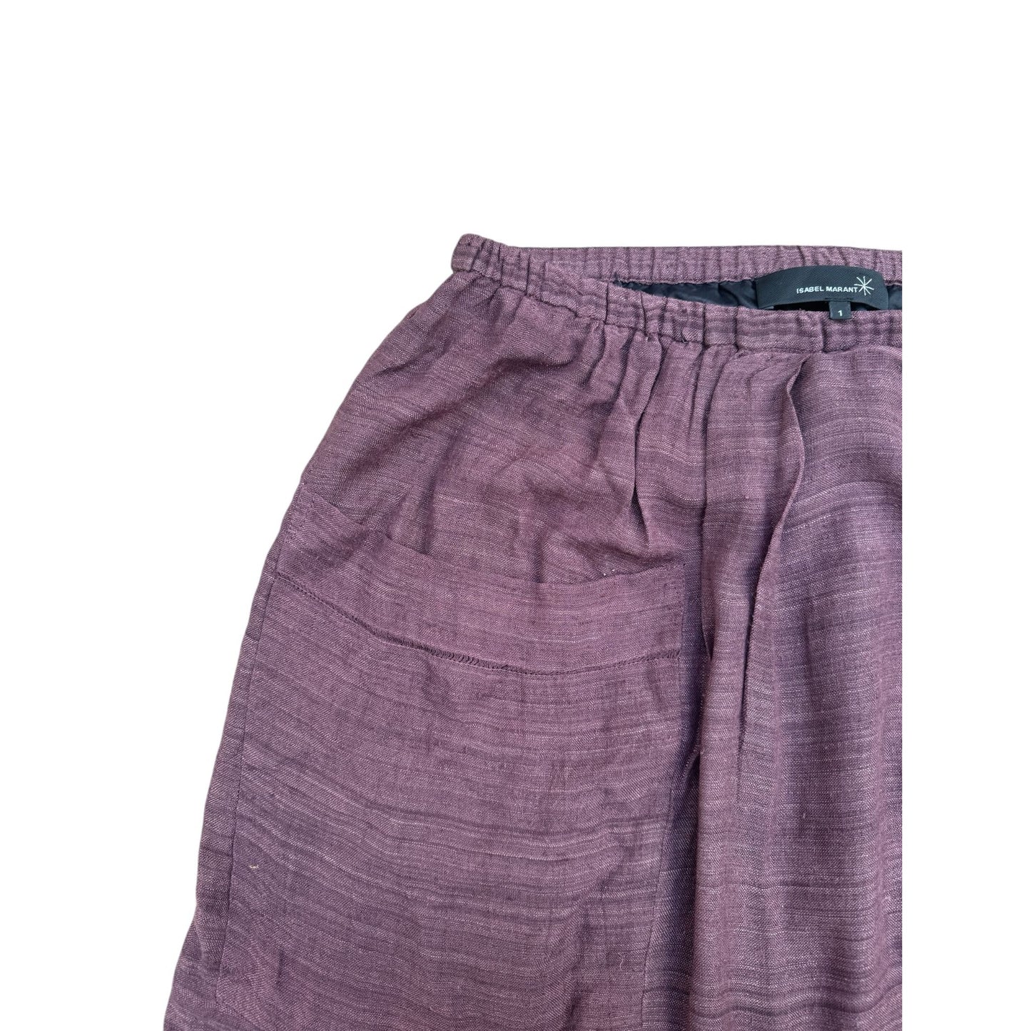 Eggplant Silk Skirt Size 1