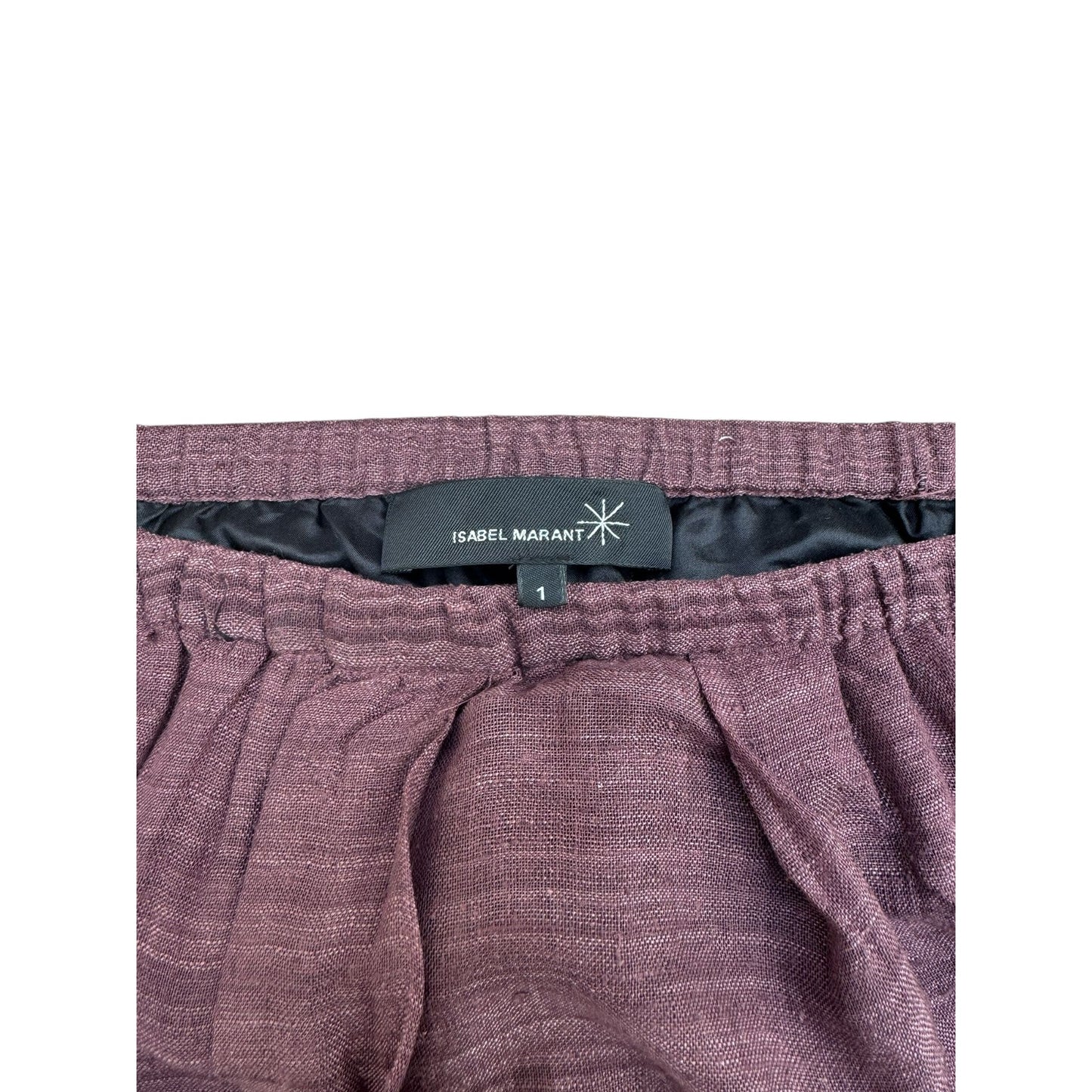 Eggplant Silk Skirt Size 1