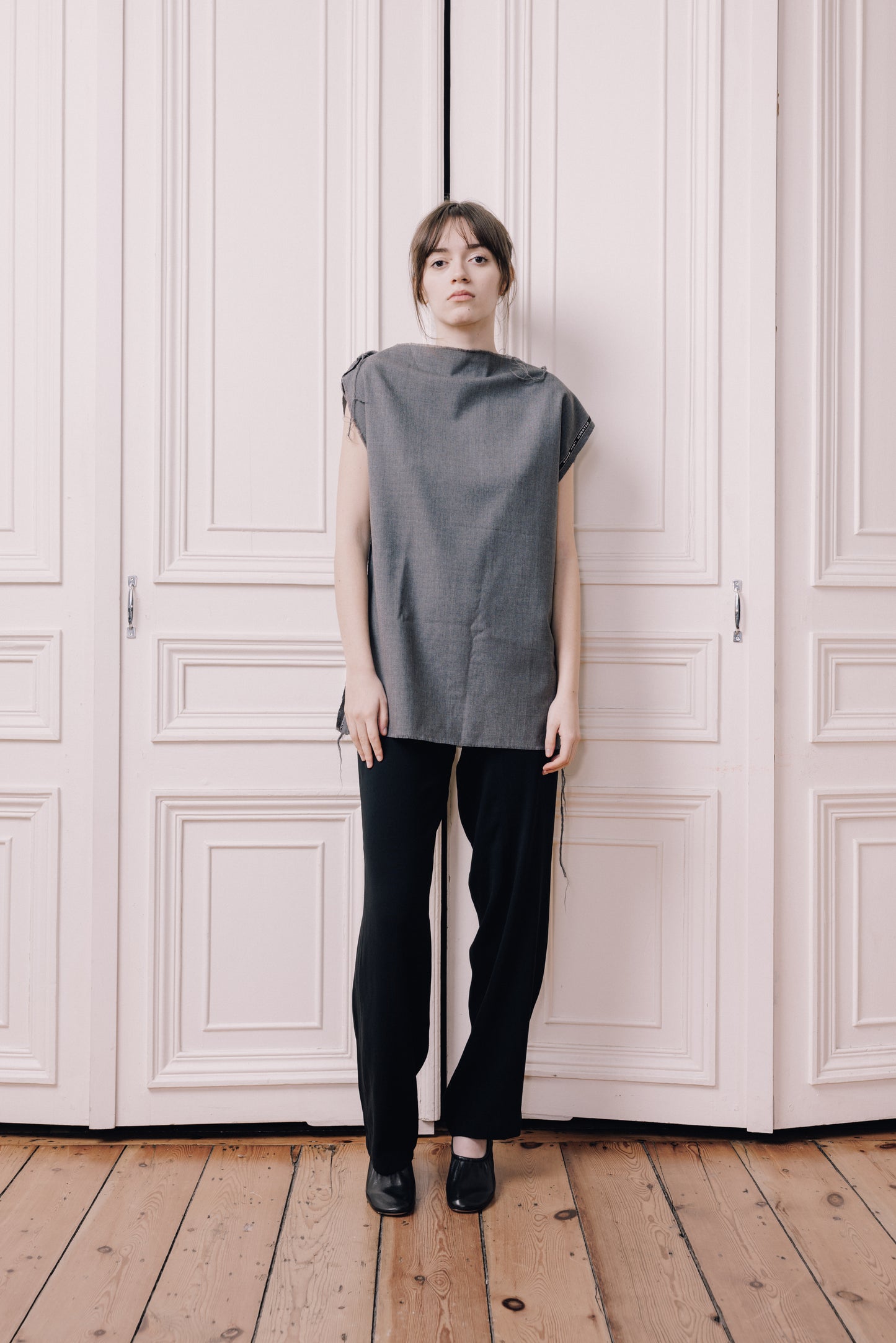 FW 1997 Grey Wool Top