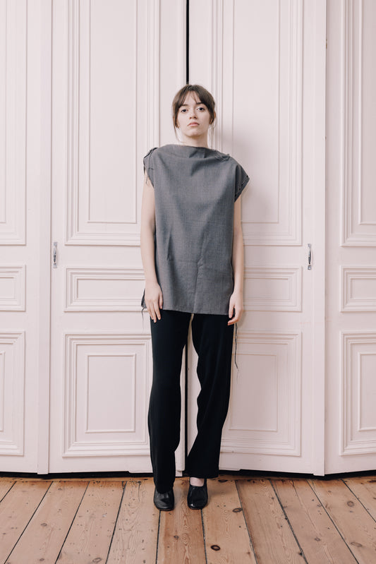 FW 1997 Grey Wool Top