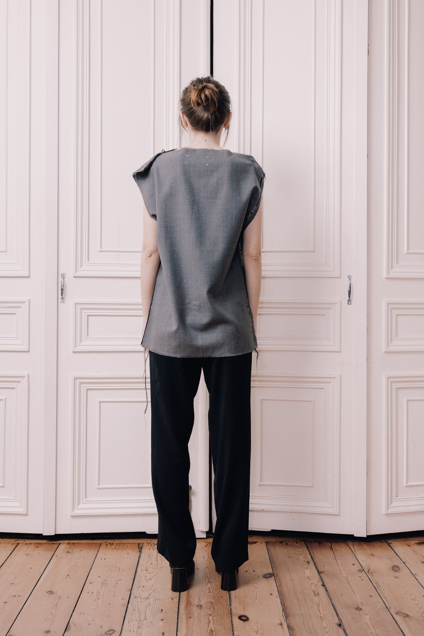 FW 1997 Grey Wool Top