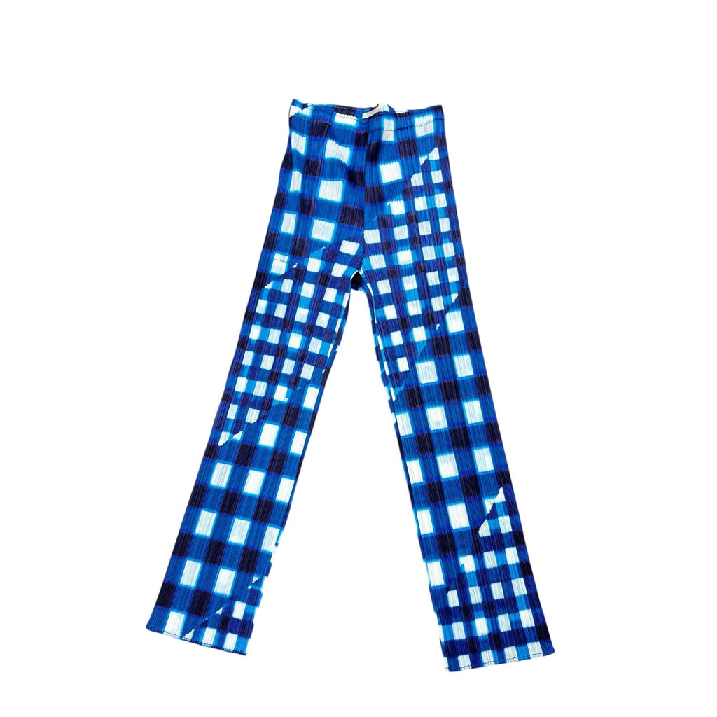 Blue Pleats Please Pants