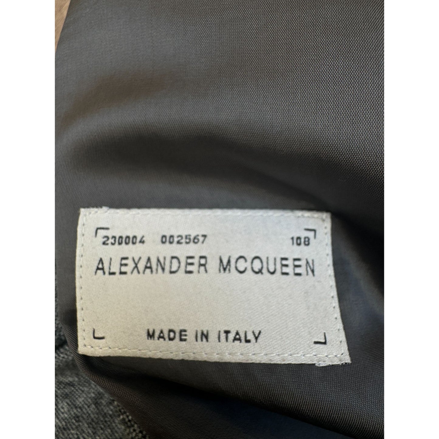 Vintage Grey Wool Pants Suit 